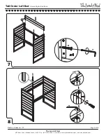 Preview for 7 page of The Land of Nod Tall Order Loft Bed Assembly Instructions Manual