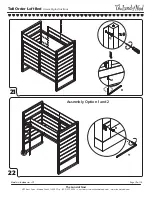 Preview for 14 page of The Land of Nod Tall Order Loft Bed Assembly Instructions Manual