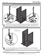 Preview for 4 page of The Land of Nod Taylor Crib Assembly Instructions Manual