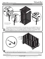 Preview for 5 page of The Land of Nod Taylor Crib Assembly Instructions Manual