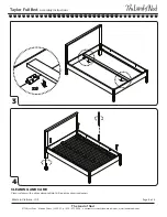 Preview for 5 page of The Land of Nod Taylor Full Bed Assembly Instructions