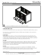 Preview for 9 page of The Land of Nod Topside Crib Assembly Instructions Manual