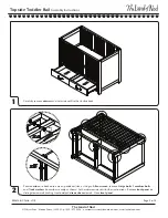 Preview for 3 page of The Land of Nod Topside Toddler Rail Assembly Instructions Manual