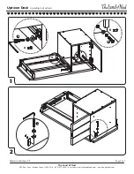 Предварительный просмотр 3 страницы The Land of Nod Uptown Desk Assembly Instructions Manual