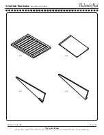 Предварительный просмотр 2 страницы The Land of Nod Venetian Bookcase Assembly Instructions