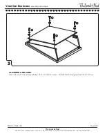 Предварительный просмотр 4 страницы The Land of Nod Venetian Bookcase Assembly Instructions