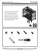 Preview for 2 page of The Land of Nod Wrightwood Bunk Bed Assembly Instructions Manual