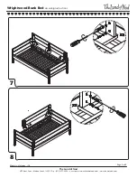 Preview for 7 page of The Land of Nod Wrightwood Bunk Bed Assembly Instructions Manual