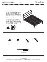 Preview for 2 page of The Land of Nod Wrightwood Full Bed Assembly Instructions