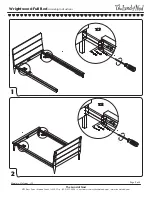 Preview for 4 page of The Land of Nod Wrightwood Full Bed Assembly Instructions