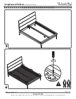 Preview for 5 page of The Land of Nod Wrightwood Full Bed Assembly Instructions