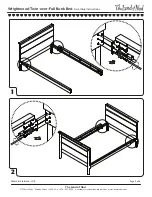 Предварительный просмотр 4 страницы The Land of Nod Wrightwood Twin-over-Full Bunk Bed Assembly Instructions Manual