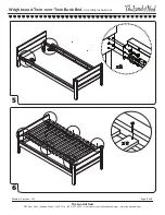 Preview for 6 page of The Land of Nod Wrightwood Twin-over-Twin Bunk Bed Assembly Instructions Manual