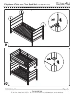 Preview for 8 page of The Land of Nod Wrightwood Twin-over-Twin Bunk Bed Assembly Instructions Manual