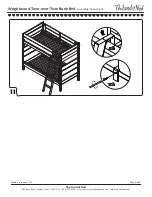 Preview for 9 page of The Land of Nod Wrightwood Twin-over-Twin Bunk Bed Assembly Instructions Manual