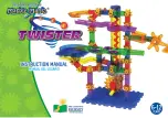 The Learning Journey Techno Gears Marble Mania Twister Instruction Manual preview