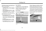 Preview for 259 page of The Lincoln Motor Company NAVIGATOR 2018 Owner'S Manual