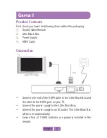 Preview for 5 page of The Little Black Box Little Black Box Operating Instructions Manual