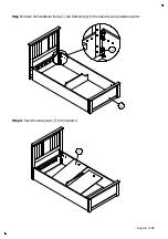 Предварительный просмотр 5 страницы The Oak Bed Store CHESTER BED 3FT Assembly Instructions Manual