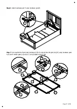 Предварительный просмотр 7 страницы The Oak Bed Store CHESTER BED 3FT Assembly Instructions Manual