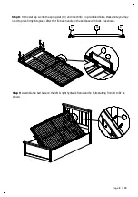 Предварительный просмотр 8 страницы The Oak Bed Store CHESTER BED 3FT Assembly Instructions Manual