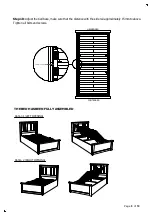 Предварительный просмотр 9 страницы The Oak Bed Store CHESTER BED 3FT Assembly Instructions Manual