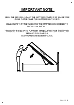 Предварительный просмотр 9 страницы The Oak Bed Store Chester Ottoman Assembly Instructions Manual