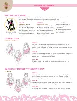 the peanut shell ASJUSTABLE SLING Instruction Manual preview