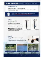 Предварительный просмотр 5 страницы The Pond Guy ClearSolution G2 Product Manual