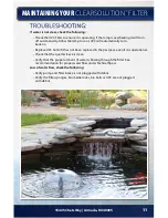 Предварительный просмотр 11 страницы The Pond Guy ClearSolution G2 Product Manual