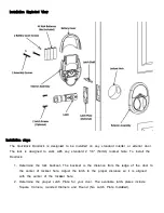 Предварительный просмотр 10 страницы The QuickLock Bluetooth + NFC Doorlock User Manual