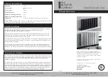 THE RADIATOR COMPANY Seta Groove Fitting Instructions preview