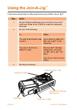 Preview for 22 page of The Renovator Join-A-Jig Instruction Manual