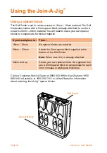 Preview for 24 page of The Renovator Join-A-Jig Instruction Manual