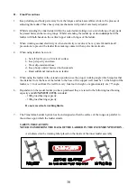 Preview for 16 page of The Renovator Transforma 24 Safety And Operating Manual