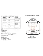 The Retro Family JSY-FP-01A Operating Instructions Manual preview