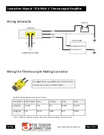 Preview for 2 page of The Sensor Connection tca-ms-k-1 Instruction Manual