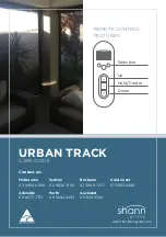 The Shann Group URBAN TRACK Care Manual preview