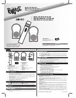 The Singing Machine Bratz SMB-552 Instruction Manual preview