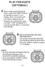 Предварительный просмотр 6 страницы The Singing Machine CPK565 User Manual