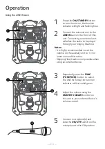 Preview for 12 page of The Singing Machine Fiesta Go Instruction Manual