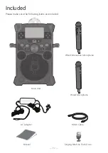 Preview for 3 page of The Singing Machine FIESTA PLUS Instruction Manual