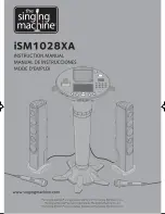 The Singing Machine iSM1028XA Instruction Manual preview