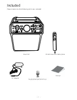 Preview for 4 page of The Singing Machine SDL2093 Studio Instruction Manual