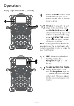 Preview for 14 page of The Singing Machine SDL9050 FESTIVAL Instruction Manual