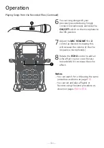 Preview for 23 page of The Singing Machine SDL9050 FESTIVAL Instruction Manual