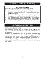 Preview for 8 page of The Singing Machine SMD-411 User Manual