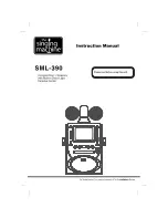 The Singing Machine SML-390 Instruction Manual preview