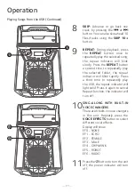 Preview for 10 page of The Singing Machine SML2250 Instruction Manual