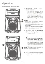 Preview for 14 page of The Singing Machine SML2250 Instruction Manual